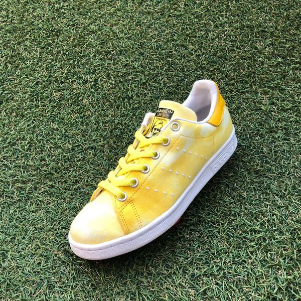 美品22 adidas×Pharrell Williams PW HU HOLI STANSMITH アディダス×ファレル ウィリアムス ファレルウイリアムス スタンスミス HA825
