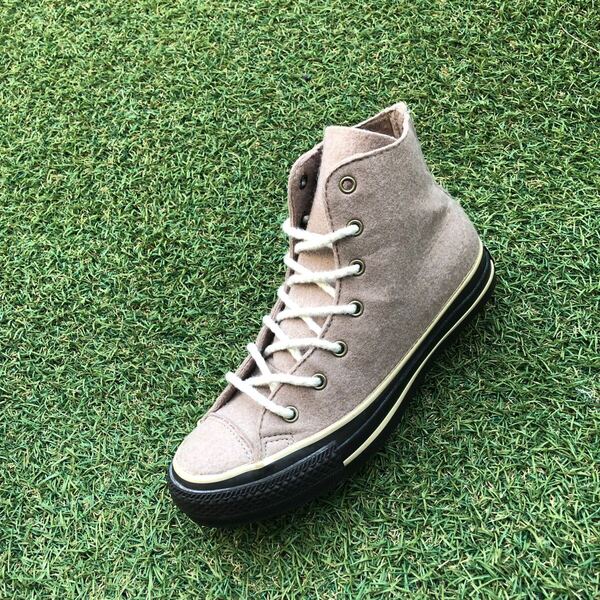 新同22.5 converse ALL STAR FELT HI SAND コンバース オールスター フェルト ハイ サンド HA845
