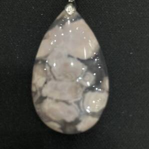 【E26152】桜アゲート*さくら*ペンダント*Cherry blossom agate*Pendant