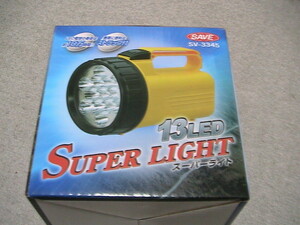 новый товар SAVE 13LED SUPERLIGHT SV-3345 одиночный один 4 шт. 50 час примерно 1km. до свет . достигать