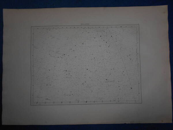 即決1913年『フラマリオン星図2』天球図、天文アンティーク 星図、フランス星座早見盤Astronomy, Star map, Planisphere, Celestial atlas
