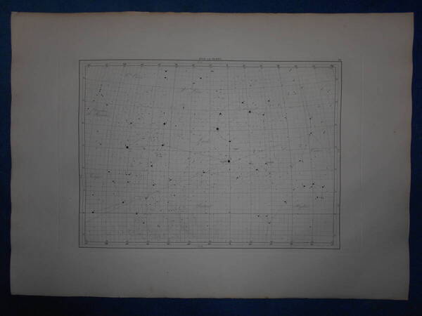 即決1913年『フラマリオン星図12』天球図、天文アンティーク 星図、フランス星座早見盤Astronomy, Star map, Planisphere, Celestial atlas