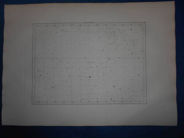 即決1913年『フラマリオン星図13』天球図、天文アンティーク 星図、フランス星座早見盤Astronomy, Star map, Planisphere, Celestial atlas