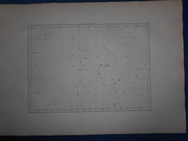 即決1913年『フラマリオン星図16』天球図、天文アンティーク 星図、フランス星座早見盤Astronomy, Star map, Planisphere, Celestial atlas
