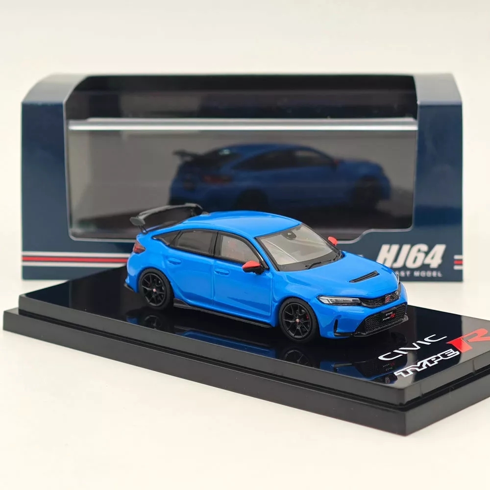 送料無料★ 1:64 HOBBY JAPAN HONDA CIVIC TYPE R (FL5) RACING BLUE PEARL