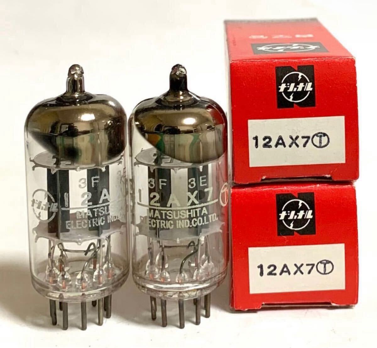 松下HIFI委託品 検品済 JAN GE 12AX7 6本マッチドペアセット 松下HIFI委託品 検品済 JAN GE 12AX7 6本マッチドペアセット