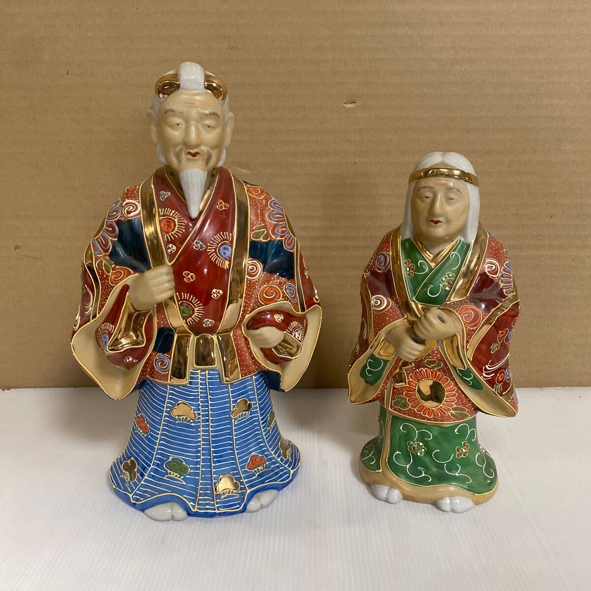 Yahoo!オークション -「高砂人形」(九谷) (日本の陶磁)の落札 Yahoo!オークション -「高砂人形」(九谷) (日本の陶磁)の落札
