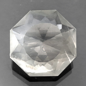 レアストーン ルース オーソクレース 3.66ct わずかに乳白色なミルキーカラー インド 瑞浪鉱物展示館 5591