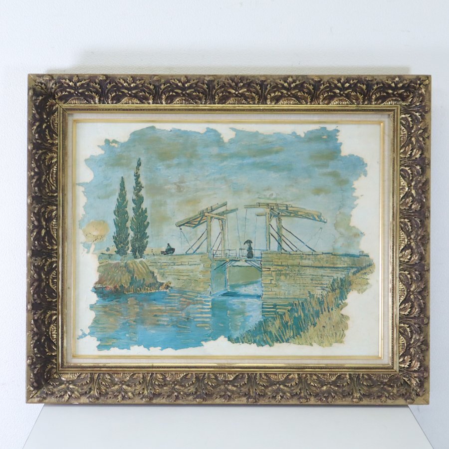 おうち美術館 アルルの跳ね橋 ゴッホ - 絵画や壁掛け販売｜日本
