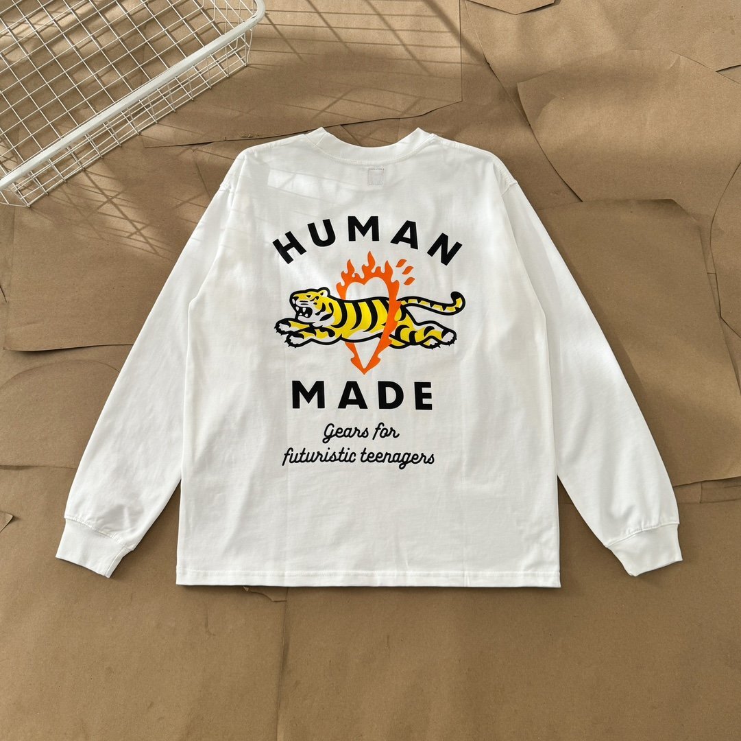 Yahoo!オークション -「ヒューマンメイド」(長袖) (Tシャツ)の Yahoo!オークション -「ヒューマンメイド」(長袖) (Tシャツ)の