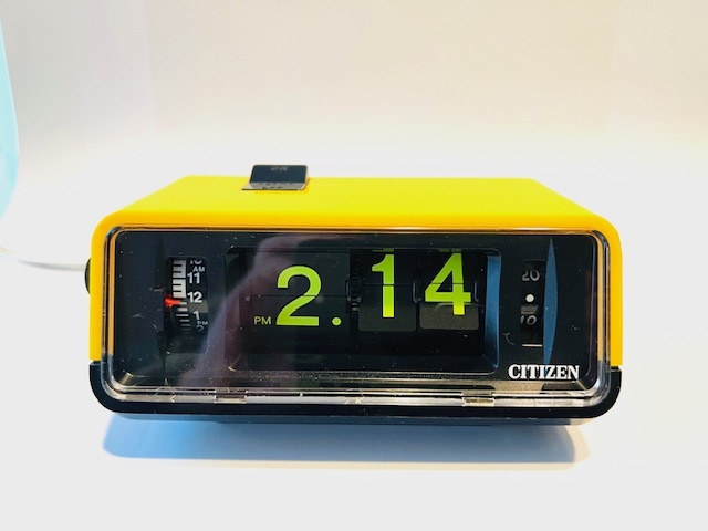12A006 CITIZEN QUARTS パタパタ時計 レトロ 昭和 置き時計 12A006 CITIZEN QUARTS パタパタ時計 レトロ 昭和 置き時計