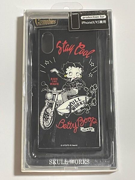 未使用 iPhone Gizmobies ケース iPhoneX iPhoneXS iPhone X XS 用 定価4104円 Apple ギズモビーズ Betty Boop ベティー ブープ バイカー