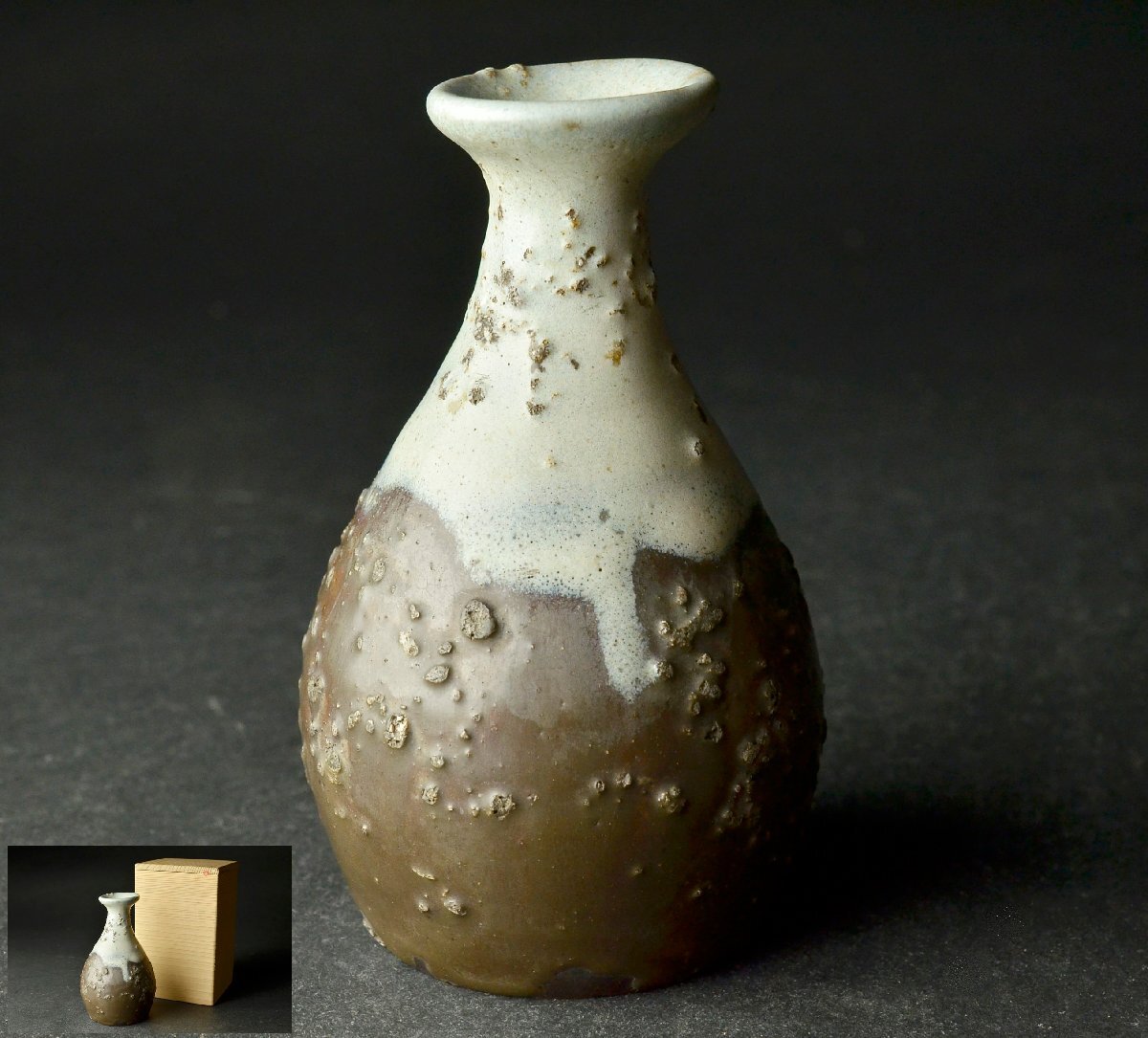 時代物 染め付け 徳利 花入れ 江戸時代 骨董品、美術品｜美術品・アンティーク・コレクション