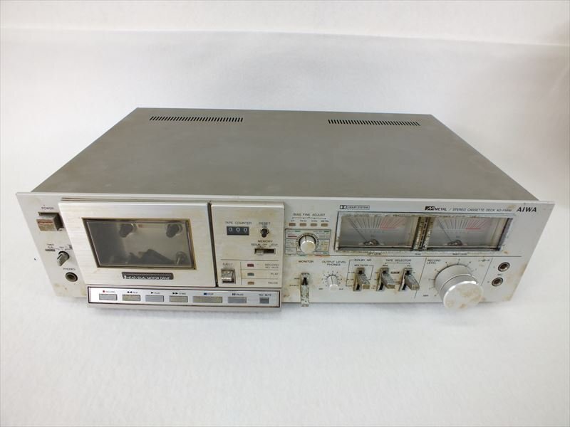 ト福】AIWA アイワ STEREO CASSETTE DECK ステレオカセット