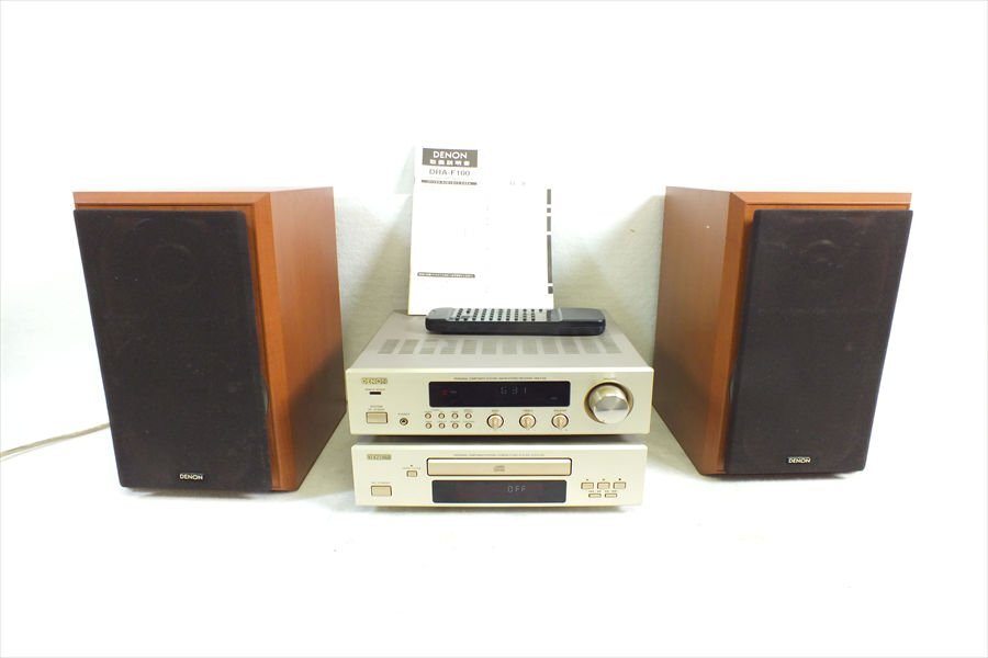 Yahoo!オークション -「denon dra-f100」(システムコンポ