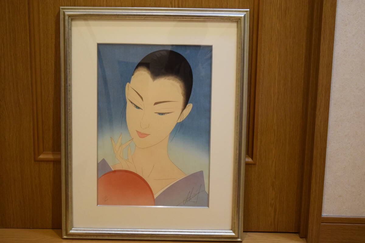 Yahoo!オークション -「鶴田一郎」(シルクスクリーン) (版画)の Yahoo!オークション -「鶴田一郎」(シルクスクリーン) (版画)の