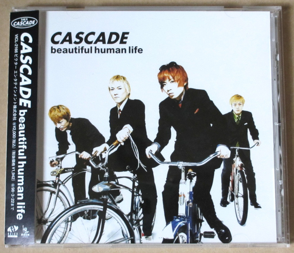 【美品・帯付き】 CASCADE beautiful human life CD