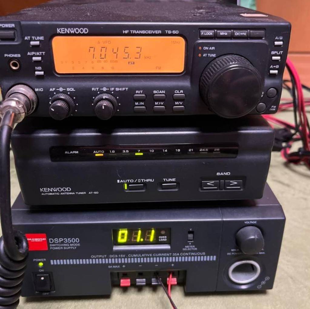 ケンウッドのTS-50 - 川花書房の買取、修理日記(JA2FJG)