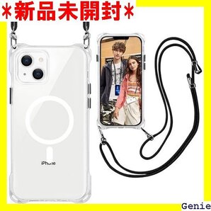 MagSafe対応 iPhone 14 Pro Max 落下防止 紛失防止 あいほん14 Pro Max-クリア 36