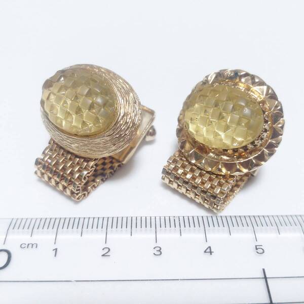◇CW85 カフリンクス カフス ボタン ゴールド ラップアラウンド Wrap Cufflinks ベルト メッシュ チェーン アクセサリー 送料無料