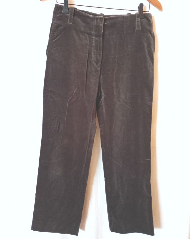 【上質】JIL SANDER ジルサンダー ベロア素材スラックス ベルベット 上質】JIL SANDER ジルサンダー ベロア素材スラックス ベルベット