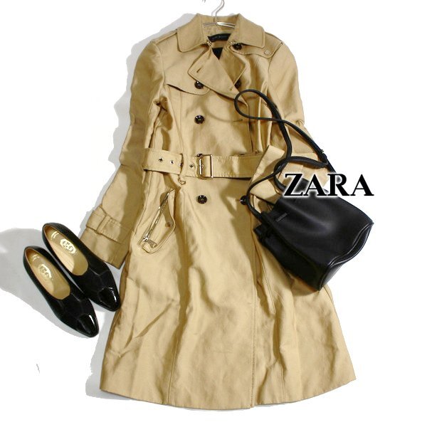 2025年最新】Yahoo!オークション -zara トレンチコートの中古品