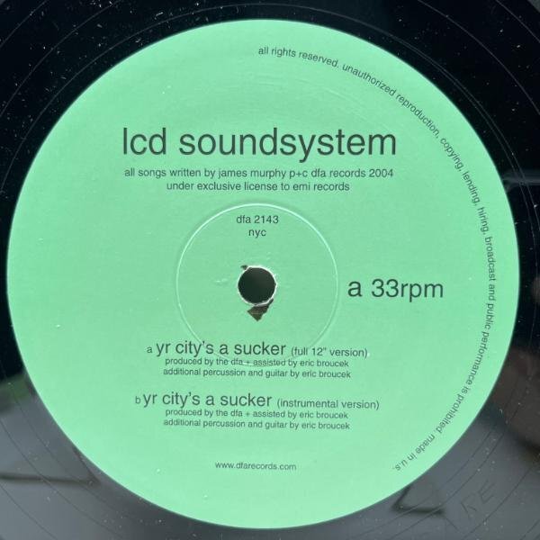 LCD SOUND SYSTEMS アナログレコード 4枚セット LCD SOUND SYSTEMS アナログレコード 4枚セット