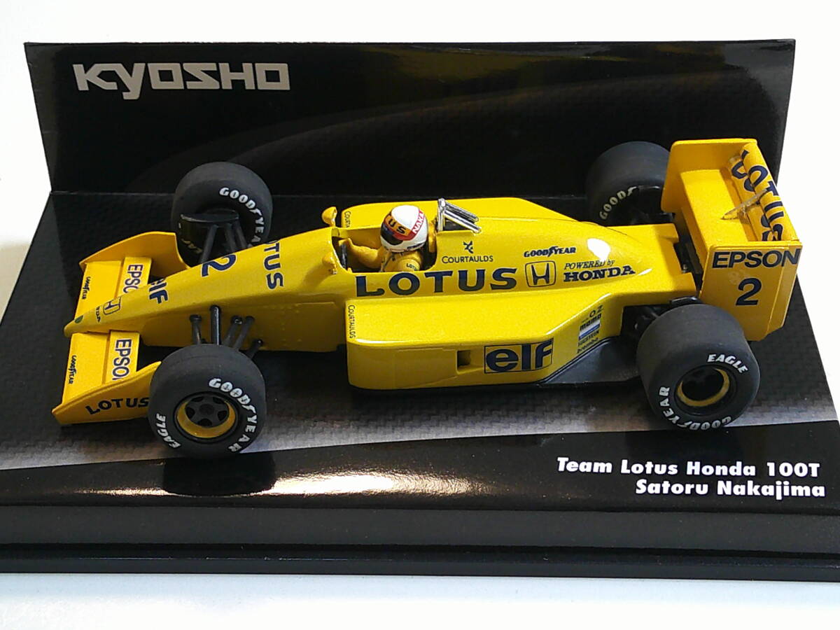 直筆サイン入り 1/43 ロータス 100T 中嶋悟 鈴鹿レジェンド仕様