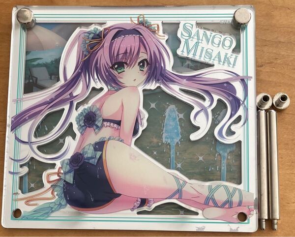 Re:ステージ! プリズムステップ プレミアムアクリルミラープレート アクリルスタンド 岬珊瑚
