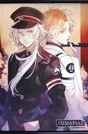中古タペストリー シーザー&カラミア A3タペストリー 「PS Vitaソフト OZMAFIA!!-vivace-」 WonderGOO購入特典