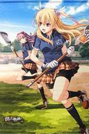 中古タペストリー アリサ&フェリス オリジナルB2タペストリー 「Switchソフト 英雄伝