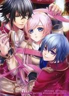 中古キャラカード ラン(主人公)&アベル&ニケ 描きおろし等身イラストブロマイド 「Switchソフト 戦場の円舞曲」 ス