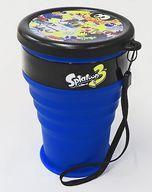 中古マグカップ・湯のみ ブルー 折りたたみ式シリコンコップ 「Switchソフト Splatoon3(スプラトゥーン3)」 イオン早