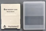 中古PS2ハード PlayStation2 専用メモリーキング2(8MB) メタリックホワイト