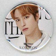 中古バッジ・ピンズ サンヨン(THE BOYZ) 缶バッジ 「SHE’S THE BOSS」 リリース記念 ローソンオリ