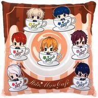 中古クッション・抱き枕・本体(キャラクター) オリジナルクッション 「みんなのくじ スタミュ」 ダブルゲット賞