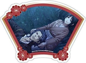 中古バッジ・ピンズ(キャラクター) 坂本龍馬&雪村千鶴 「薄桜鬼 真改 ふぉーちゅん☆アクリルアートバッジ vol.2」