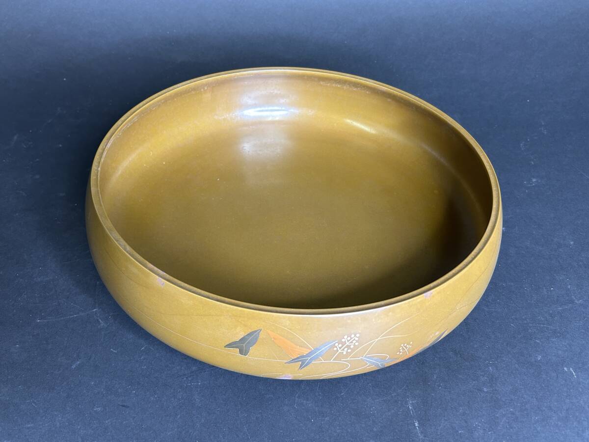 宝玉 鋳銅 花器 水盤 2025年最新】Yahoo!オークション -水盤(銅製)の中古品・新品・未