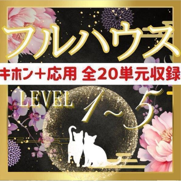 【¥9,700引】ゆめ乃算命学「フルハウス」 レベル1~5 独学 鑑定 テキスト 占い