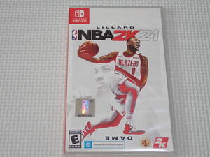 SWITCH★NBA 2K21 海外版 北米版★箱付・ソフト付