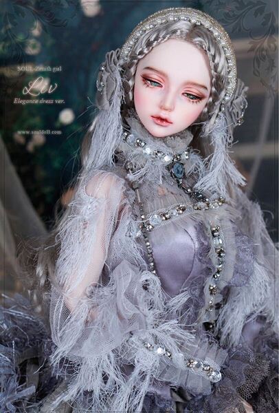 【新品】souldoll Liv-Elegance dress ver.フルセット 球体関節人形 完売品 ノーマルスキン