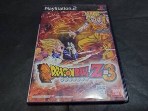 PS2 ドラゴンボールZ3 / DRAGON BALL DBZ3 鳥山明 説明書無し