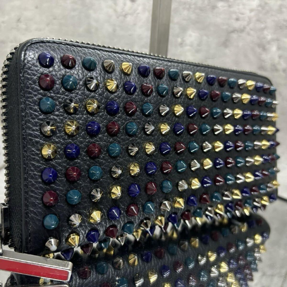 Yahoo!オークション -「マルチカラー長財布」(クリスチャン Yahoo!オークション -「マルチカラー長財布」(クリスチャン