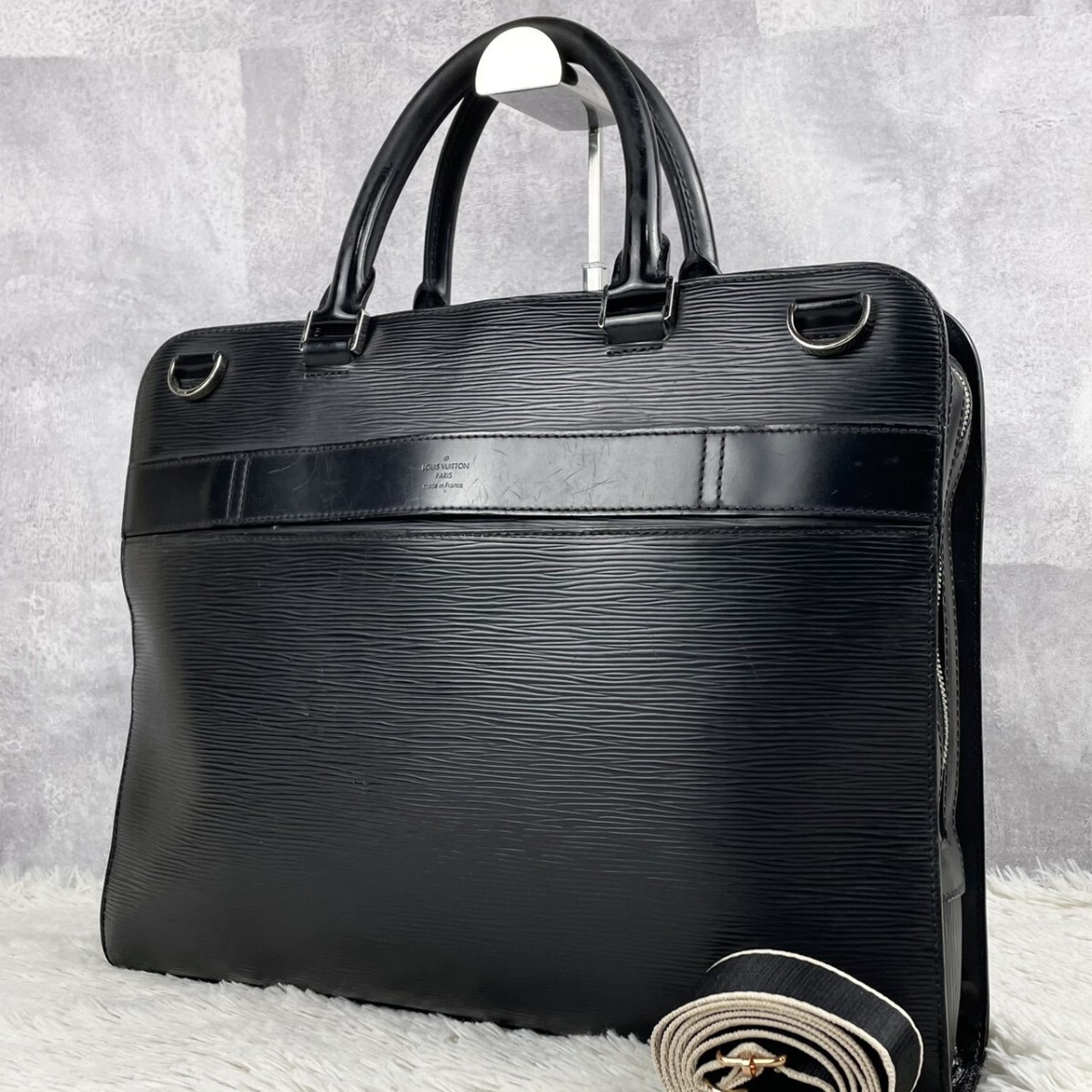 LOUIS VUITTON ルイ・ヴィトン バサーノMM エピ ノワール ビジネスバッグ M54032 2147100478044 【427】  の購入なら「質」の大黒屋（公式）