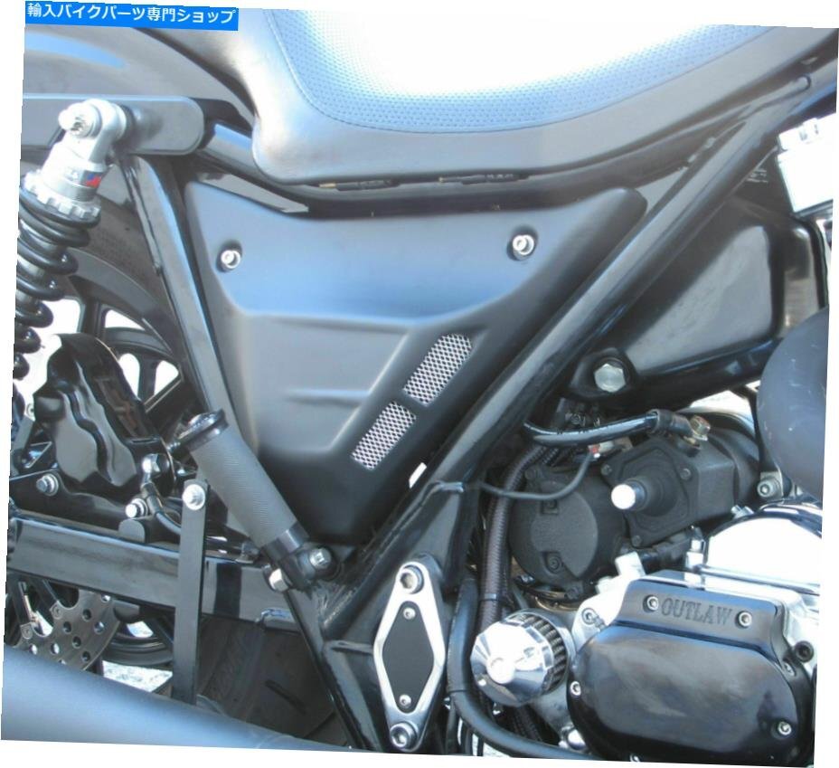 カスタムベントパネルサイドカバースポーツローライダーグライドFXR T / P 82-94ハーレー*Custom Vented Panels Side Covers Sport Low Ri