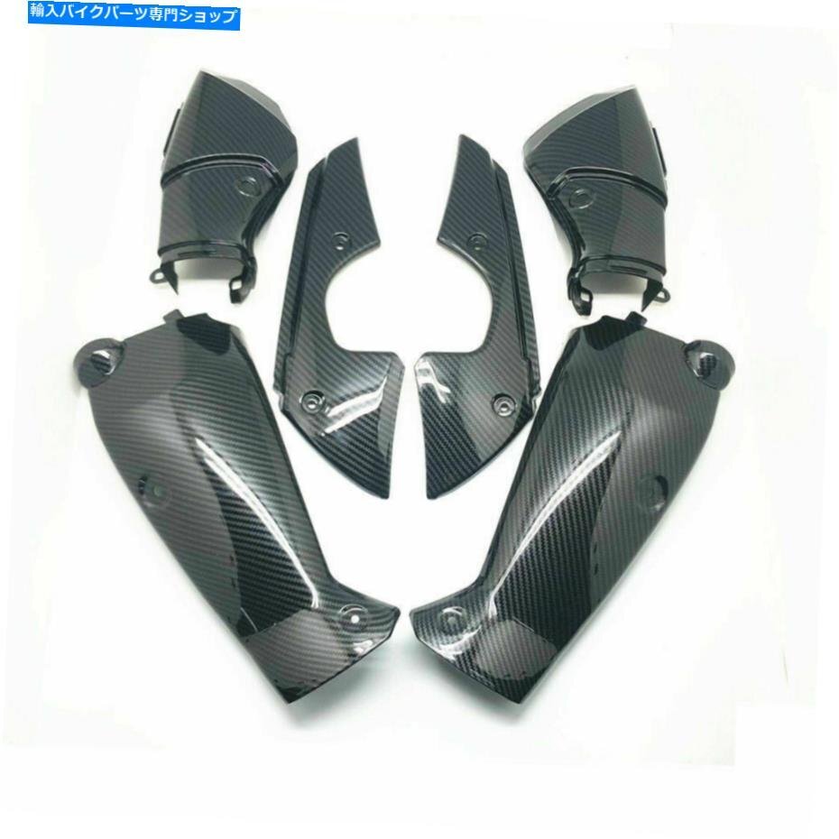 ヤマハYZF R1 2009-2014のための6pcs炭素繊維の吸気カバーキット6PCS CARBON FIBER AIR INTAKE COVER KIT For YAMAHA YZF R1 2009-2014