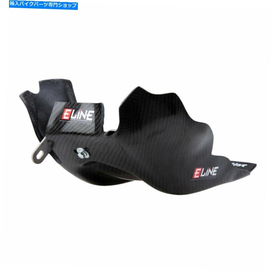 Eラインカーボンファイバースキッドプレート - フィット:KTM 300 XC-W(E-START)2017-2018E Line Carbon Fiber Skid Plate - Fits: KTM