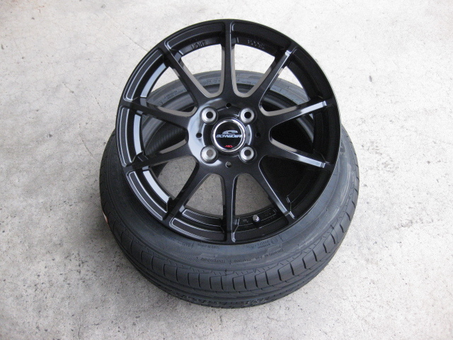 送料込!限定特価 TOYO 2024年製 オブザーブ GIZ2 155/65R14 超軽量 黒系色ホイール 新品 4本セット 在庫有 スペーシア NBOX タント