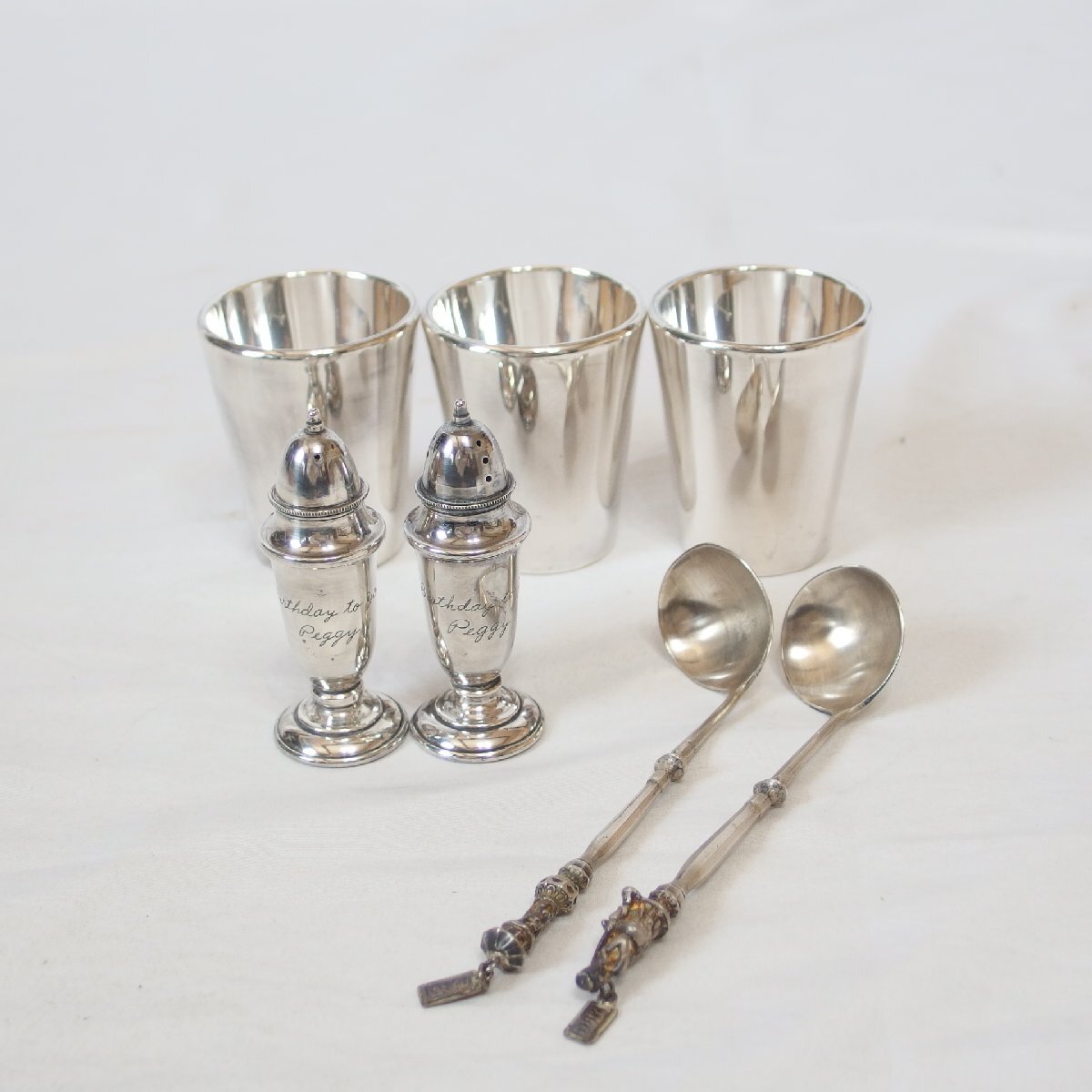 Yahoo!オークション -「銀製品 スプーン」(銀製) (金属工芸)の Yahoo!オークション -「銀製品 スプーン」(銀製) (金属工芸)の