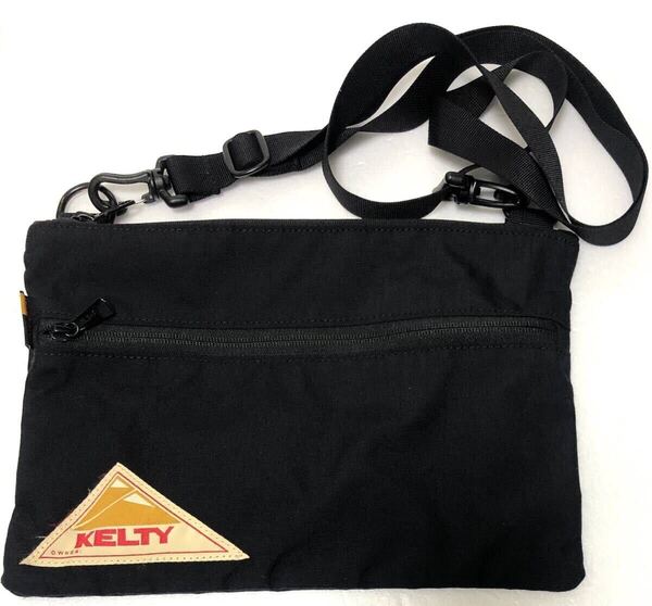 KELTY ケルティ 2410219 ショルダーバッグ サコッシュ ブラック 黒